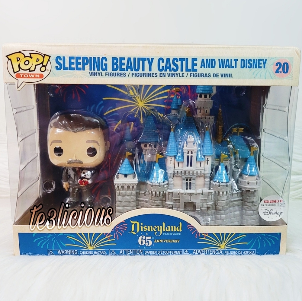 DISNEYLAND 65TH ANNI WALT DISNEY CASTLE FUNKO POP